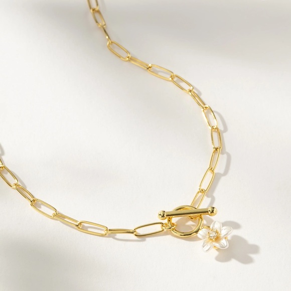 Uncommon James Jewelry - Uncommon James picking petals chain & pendant necklace